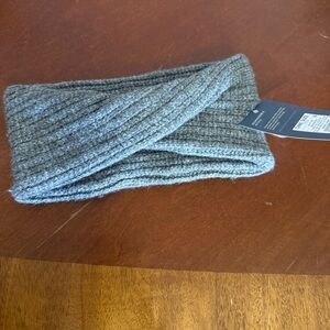 Gray Knit Headband
